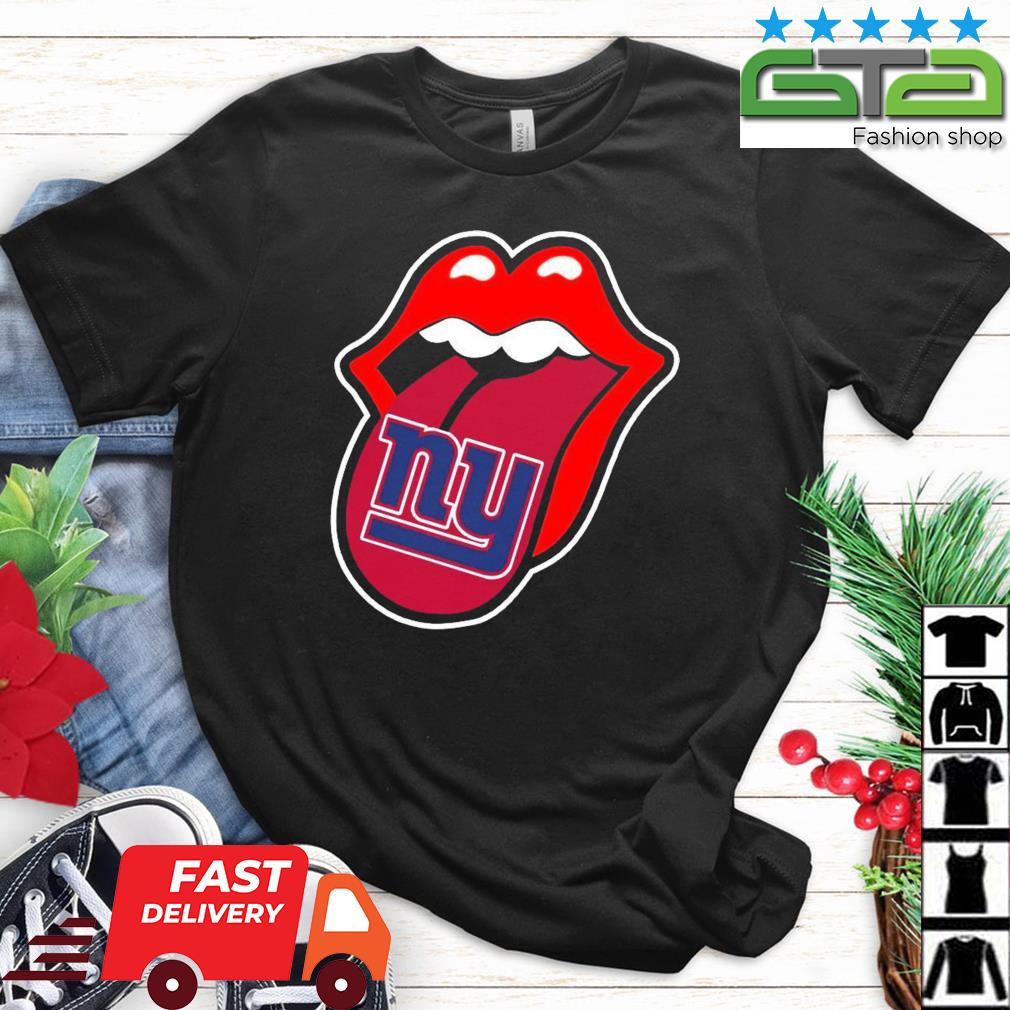 New York Giants The Rolling Stones Logo Shirt