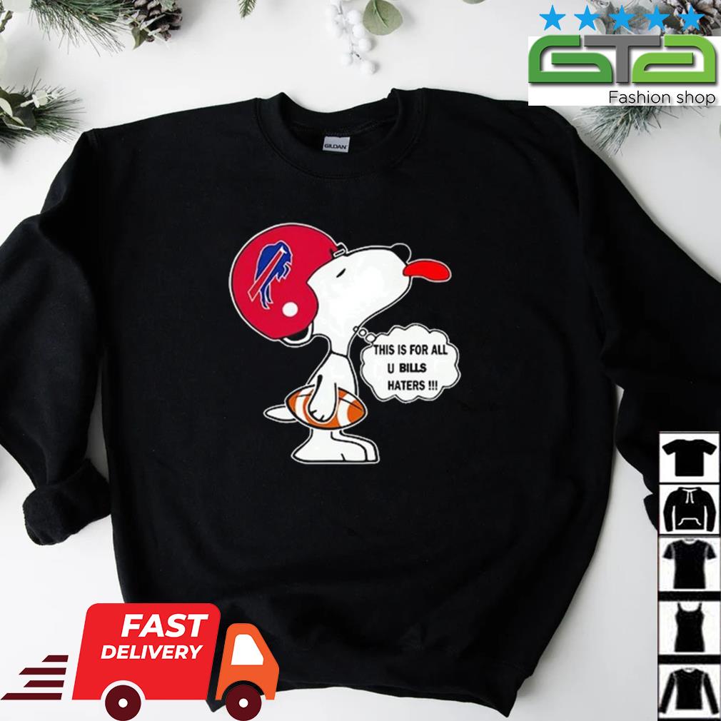 Snoopy Buffalo Bills logo 2022 T-shirt, hoodie, sweater, long