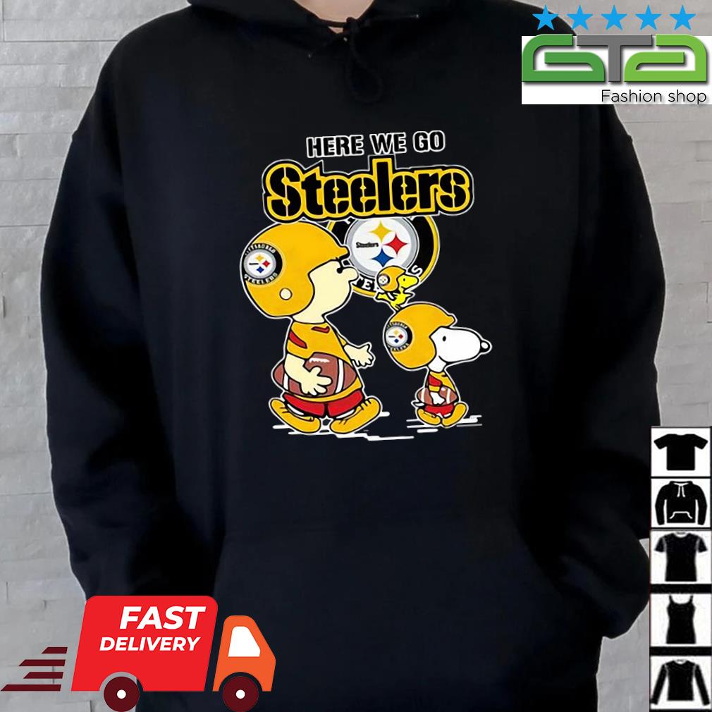 Snoopy and woodstock Pittsburgh Steelers Nfl merry christmas shirt, hoodie,  sweater, long sleeve and tank top