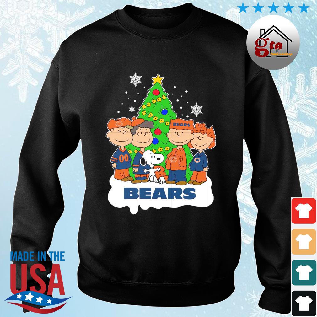 Christmas Snoopy Chicago Bears Shirt, hoodie, sweater, long sleeve and tank  top