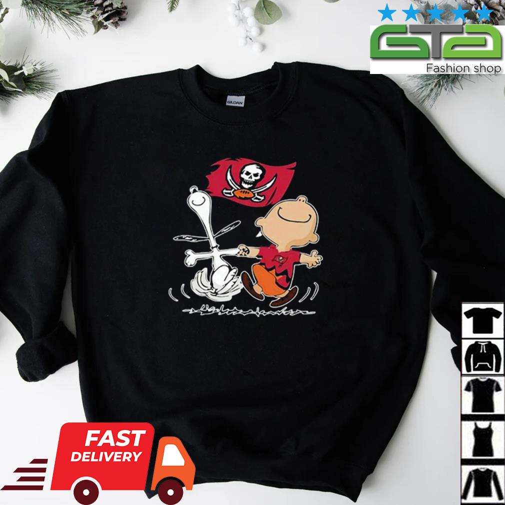 Tampa Bay Buccaneers Snoopy and Charlie Brown Peanuts shirt, hoodie,  sweater, long sleeve and tank top