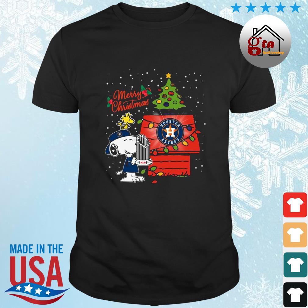 Snoopy and Woodstock houston astros christmas cup MLB postseason 2022 shirt,  hoodie, sweater, long sleeve and tank top