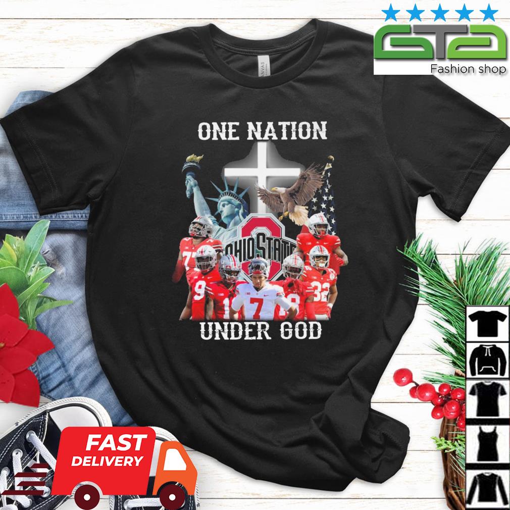Ohio State Buckeyes One Nation Under God 2022 shirt