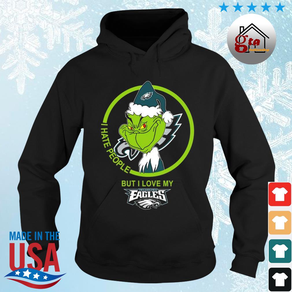 Endastore Eagles Grnch Christmas Sweater