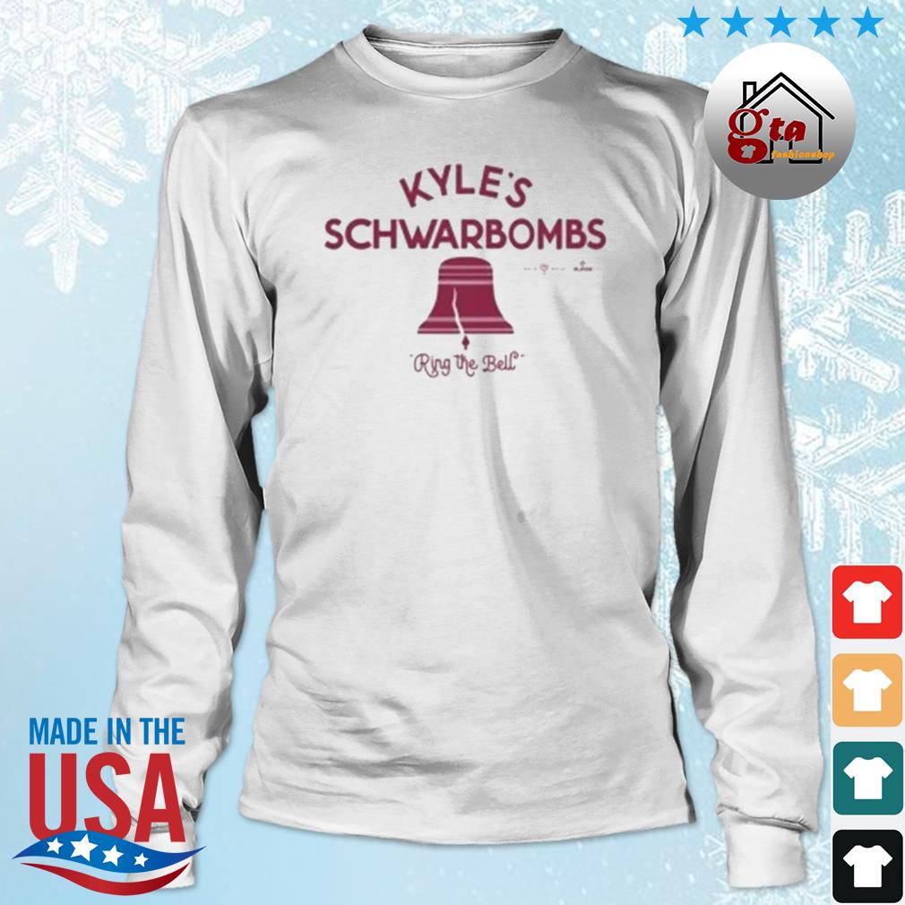 Official Phillies' kyle schwarber poster T-shirt, hoodie, tank top, sweater  and long sleeve t-shirt