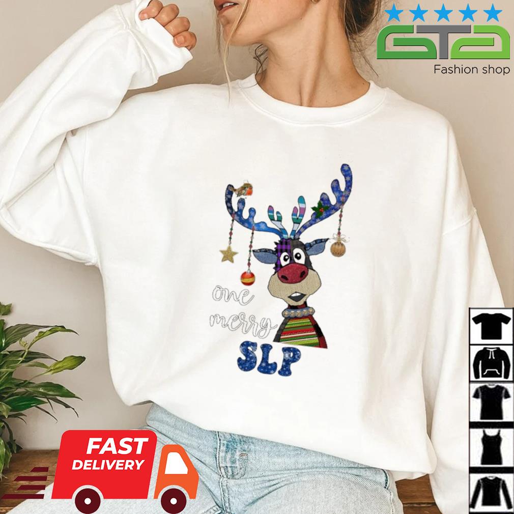 Reindeer Bauble One Merry SLP Christmas Sweater