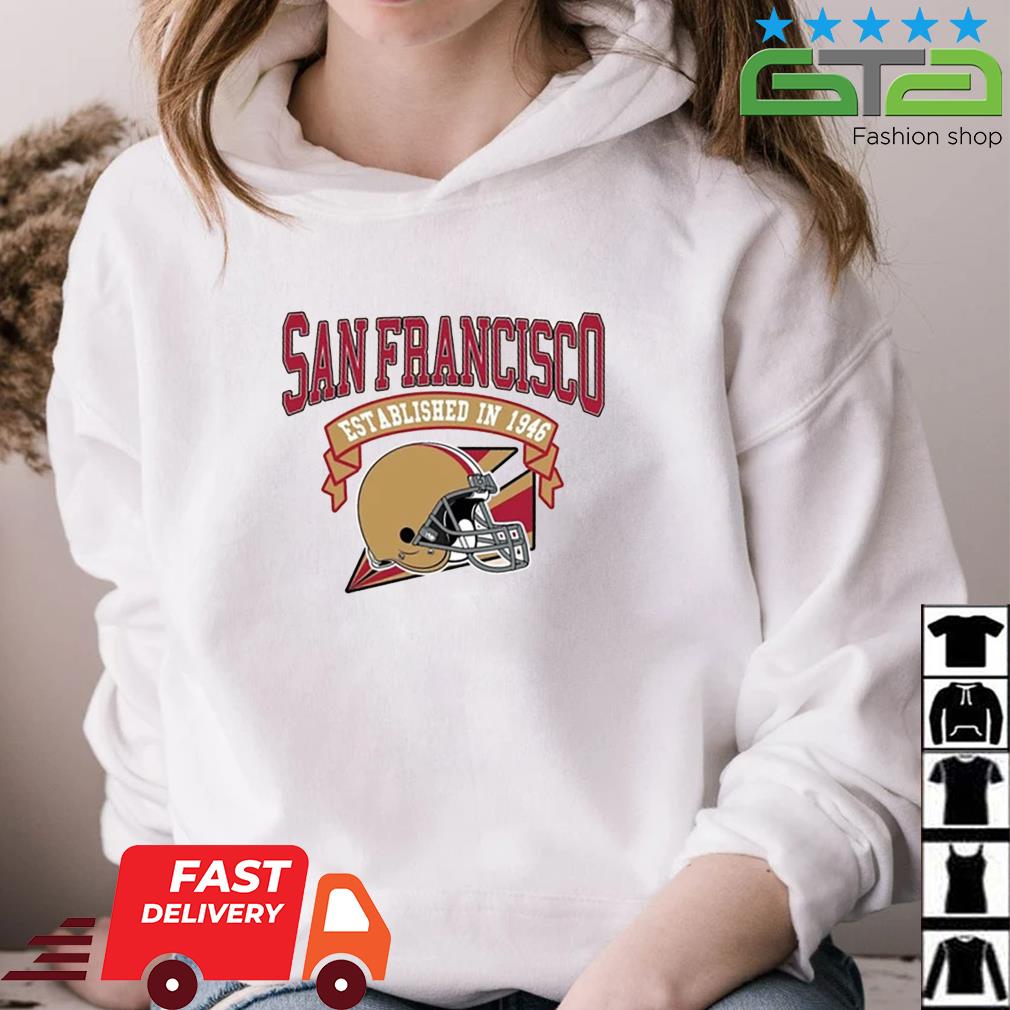 San Francisco 1946 Football Shirt, San Francisco 49Ers Apparel