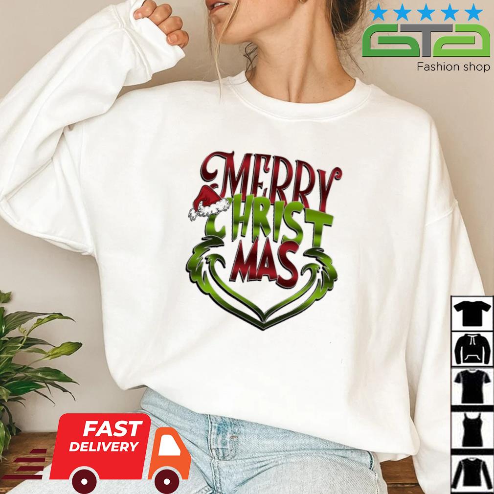 Santa Grinch Merry Christmas 2022 Sweater