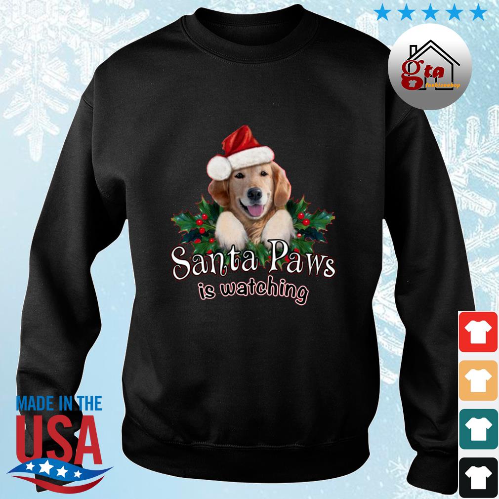 Santa Paws Is Watching Dog Christmas 2022 Sweater