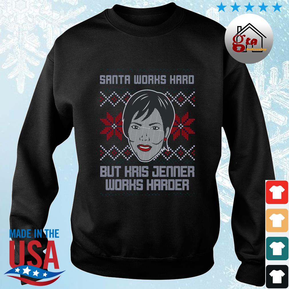 Kris jenner ugly christmas sweater best sale