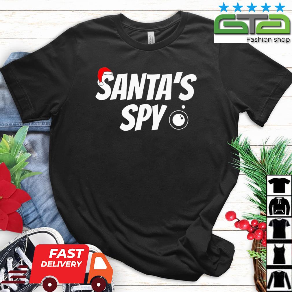 Santa's Spy Christmas Sweater