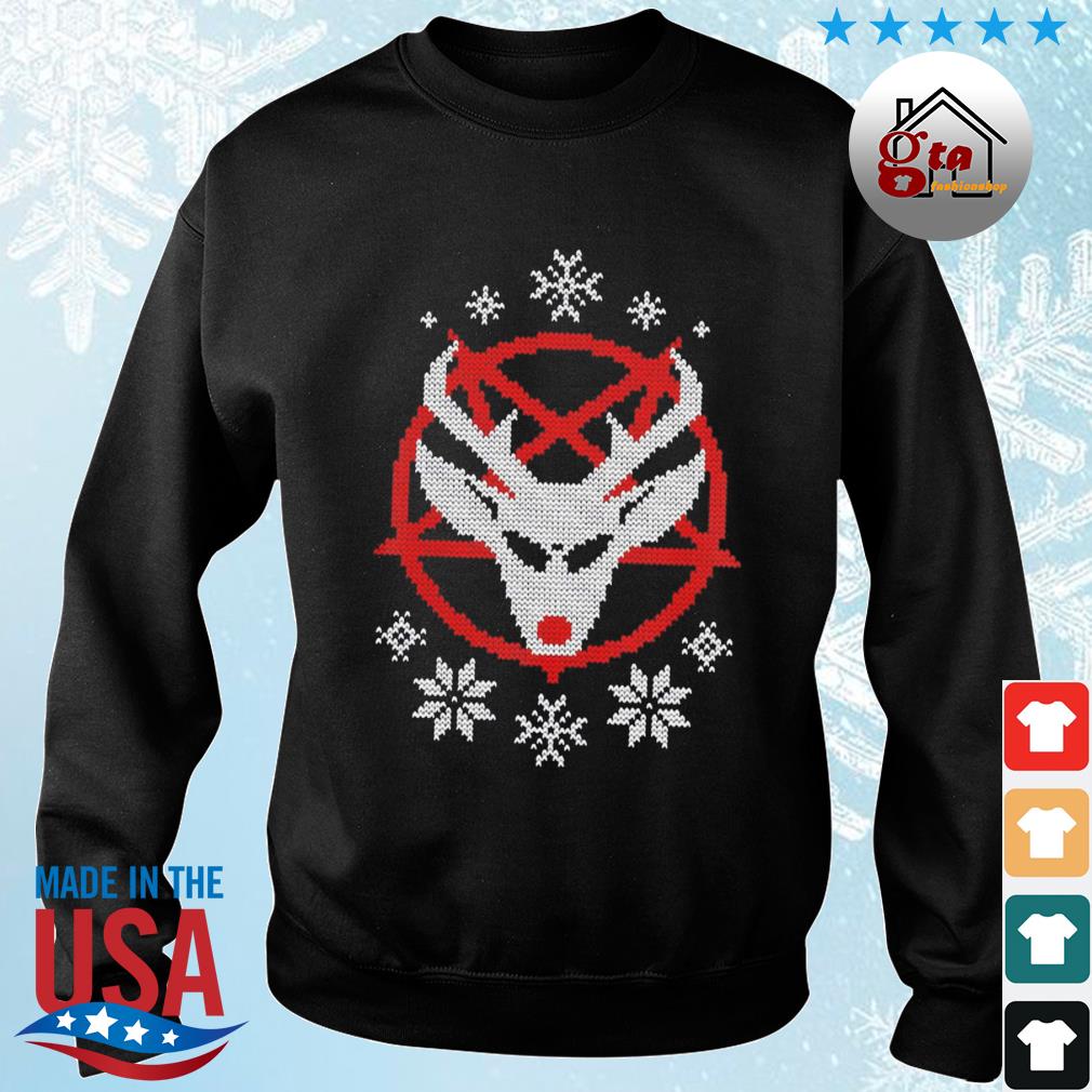 Satan Reindeer Ugly Christmas 2022 Sweater