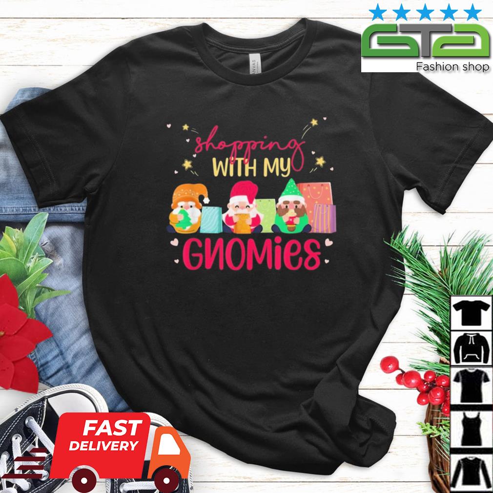 Shopping With My Gnomies Christmas Sweater