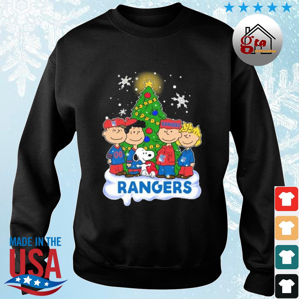 Snoopy The Peanuts New York Rangers Christmas 2022 Sweater