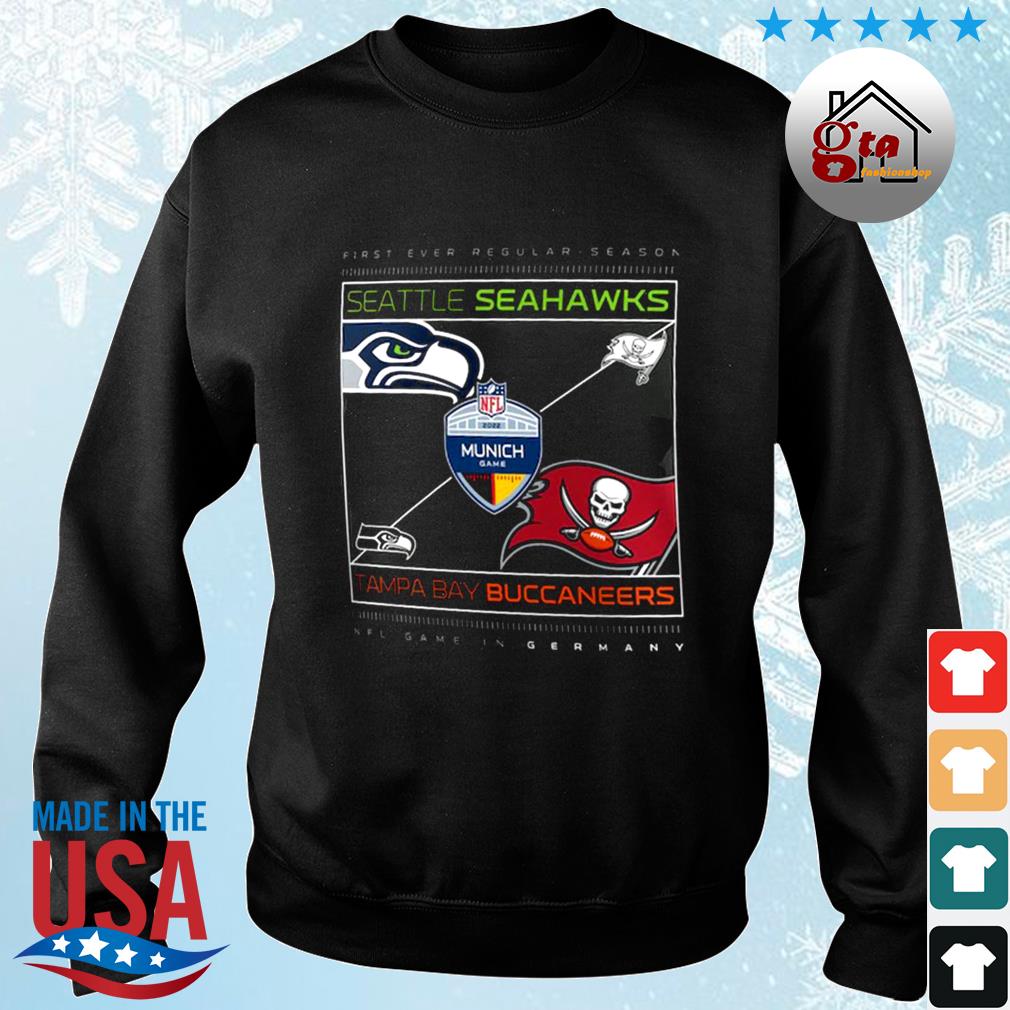 Tampa Bay Buccaneers vs. Seattle Seahawks 2022 NFL Matchup Shirt