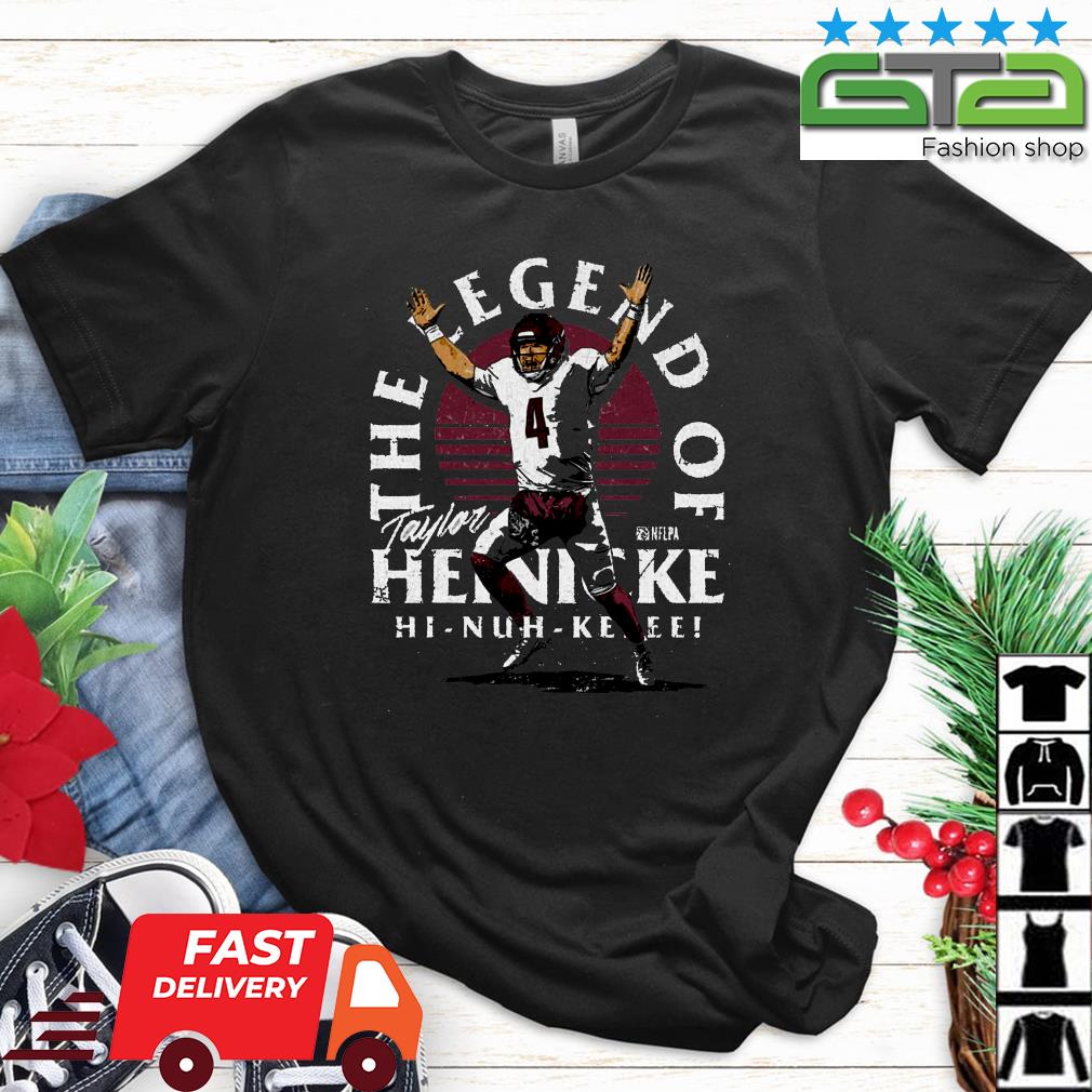 Taylor Heinicke Washington The Legend Shirt