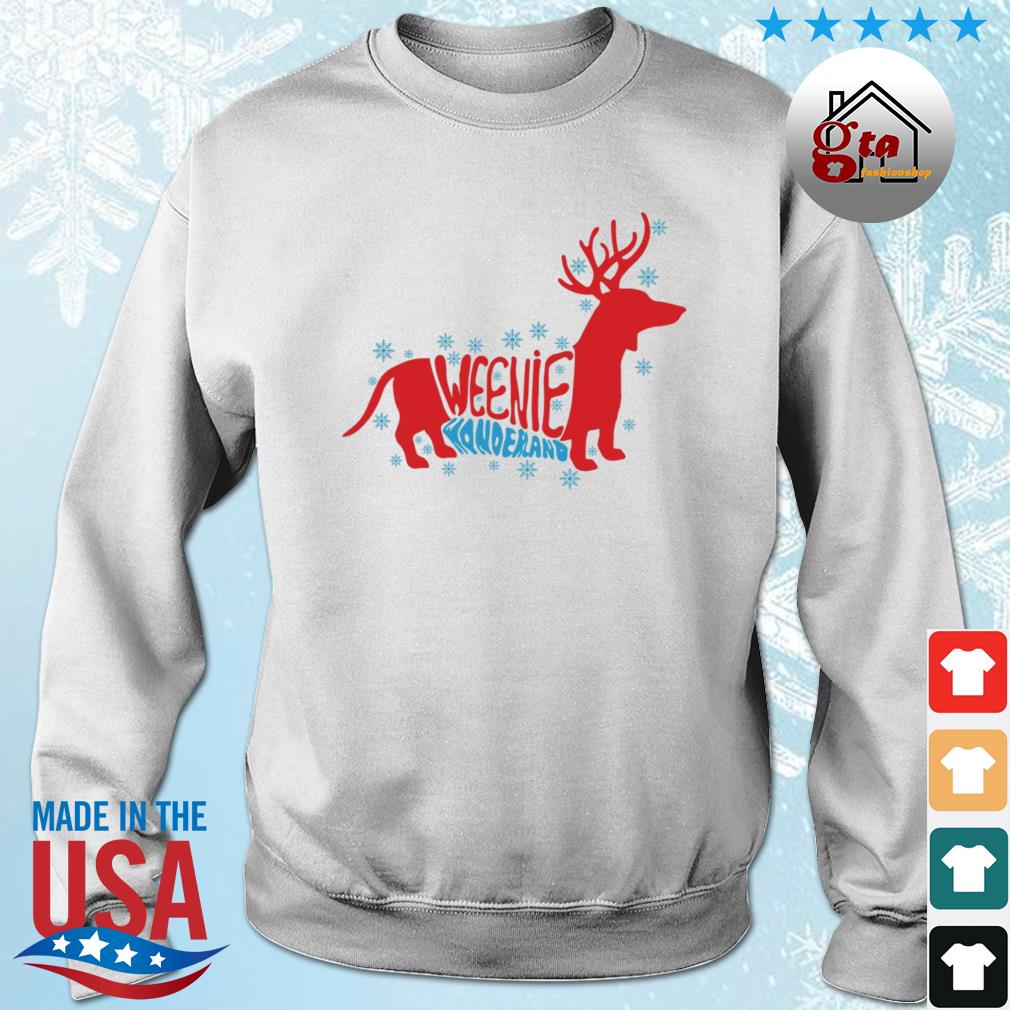 Weenie Wonderland Dachshund Lover Dog Christmas 2022 Sweater