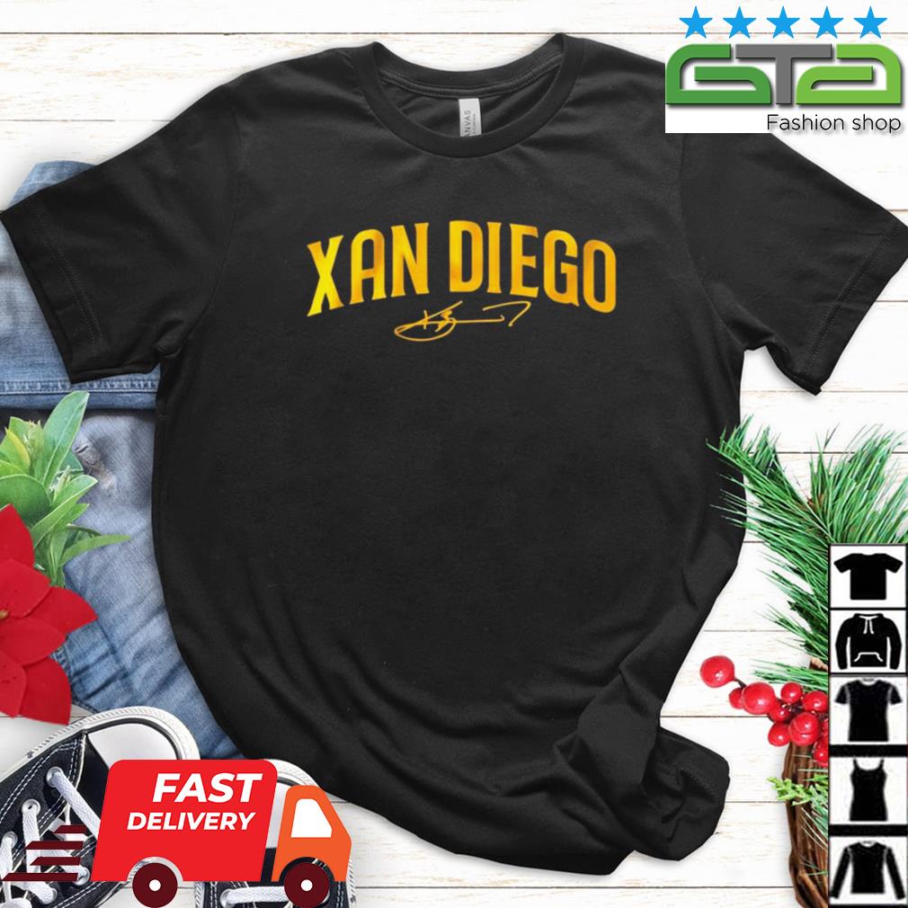 Xander Bogaerts Xan Diego Modern San Diego Padres signature shirt