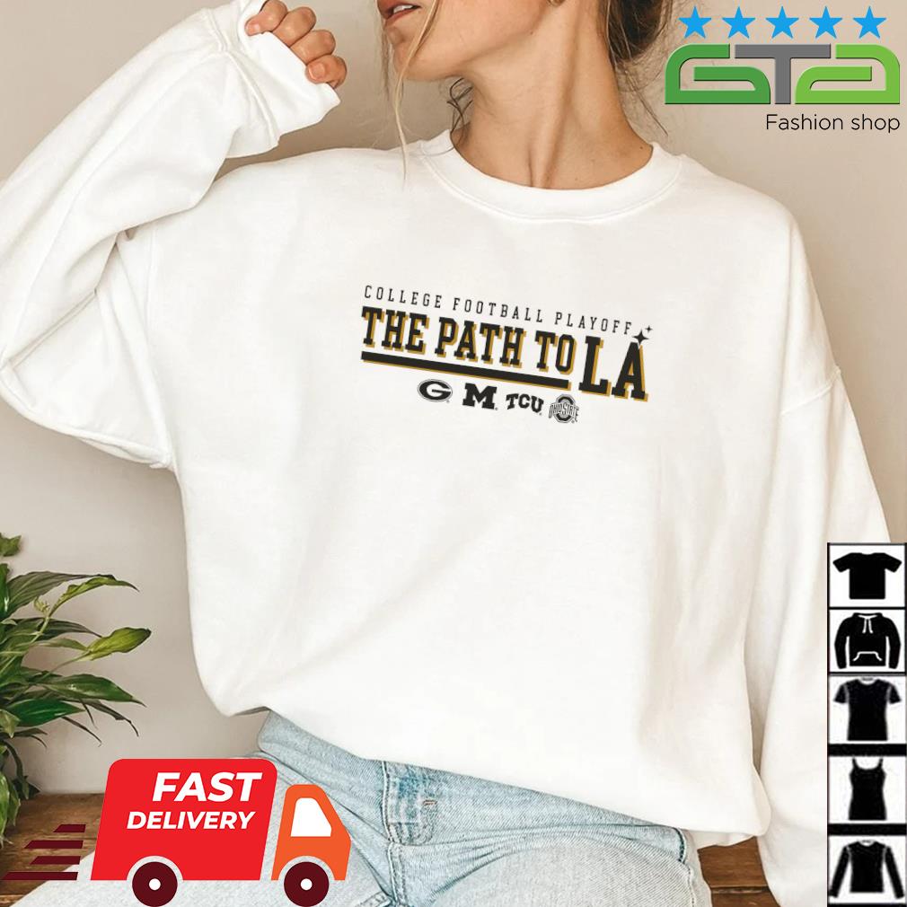 2022 College Football Playoff The Path TO LA Shirt