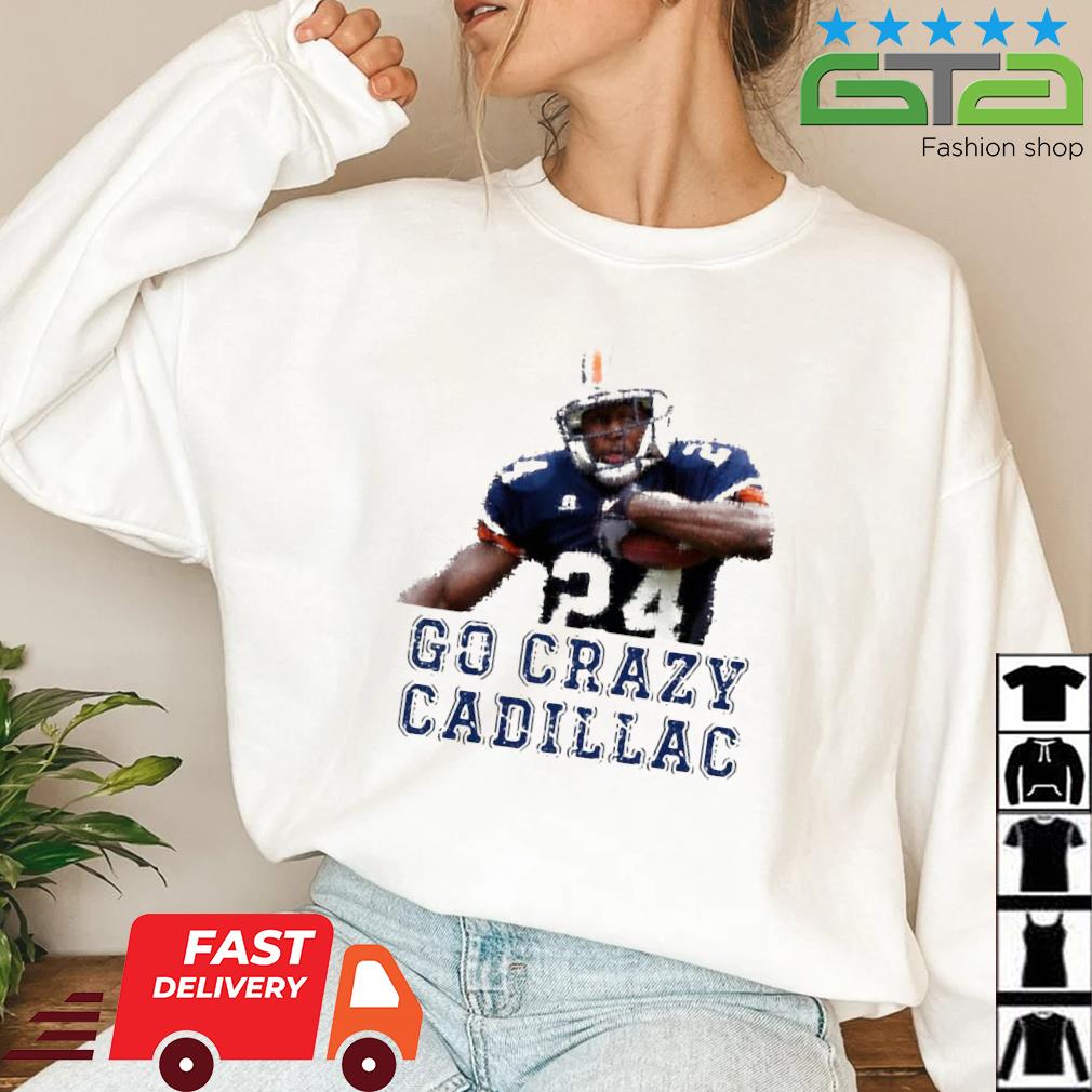 #24 Go Crazy Cadillac Auburn Tigers Shirt