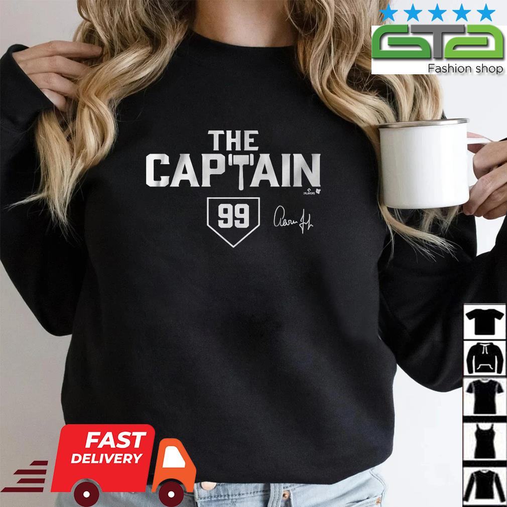 Aaron Judge 99 The Captain Signature Shirt, hoodie, sweater, long sleeve  and tank top