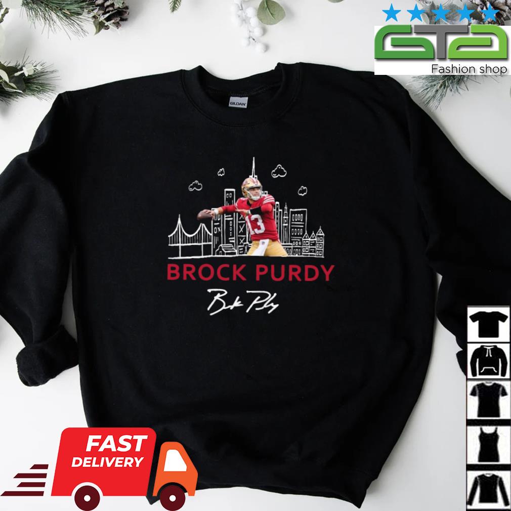 bCB Brock Purdy San Francisco 49ers signature shirt - Kingteeshop