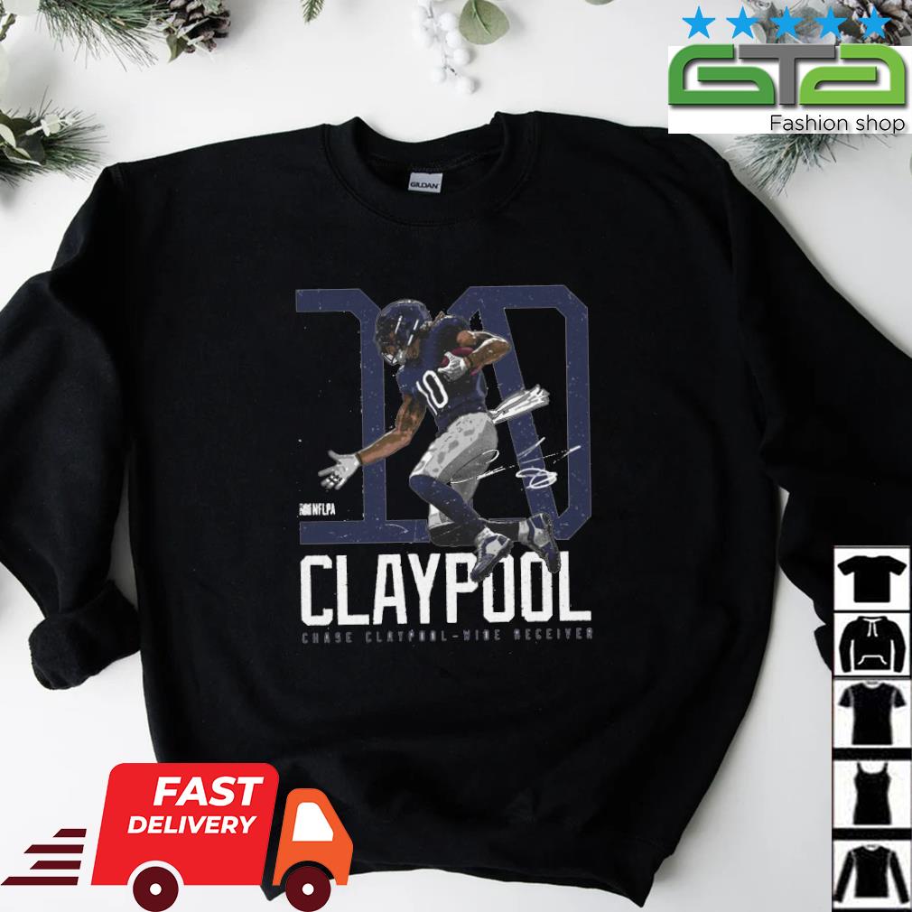 Chase Claypool Chicago bears collage signature shirt, hoodie