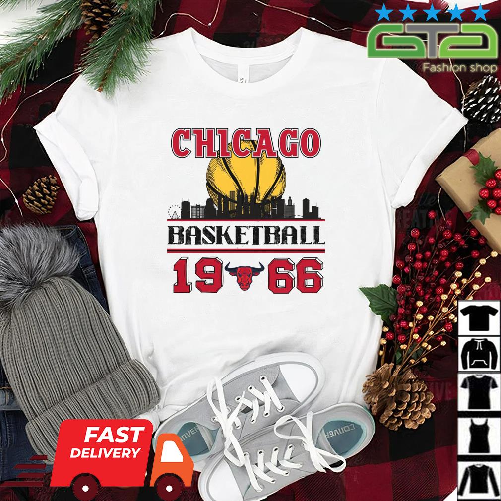 Chicago Bulls Basketball 1966 Skyline Vintage Shirt, hoodie, sweater, long  sleeve and tank top