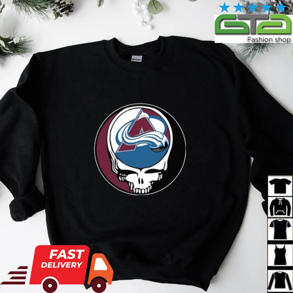 Colorado Avalanche Grateful Dead Steal Your Face Hockey NHL Shirt, hoodie,  sweater, long sleeve and tank top