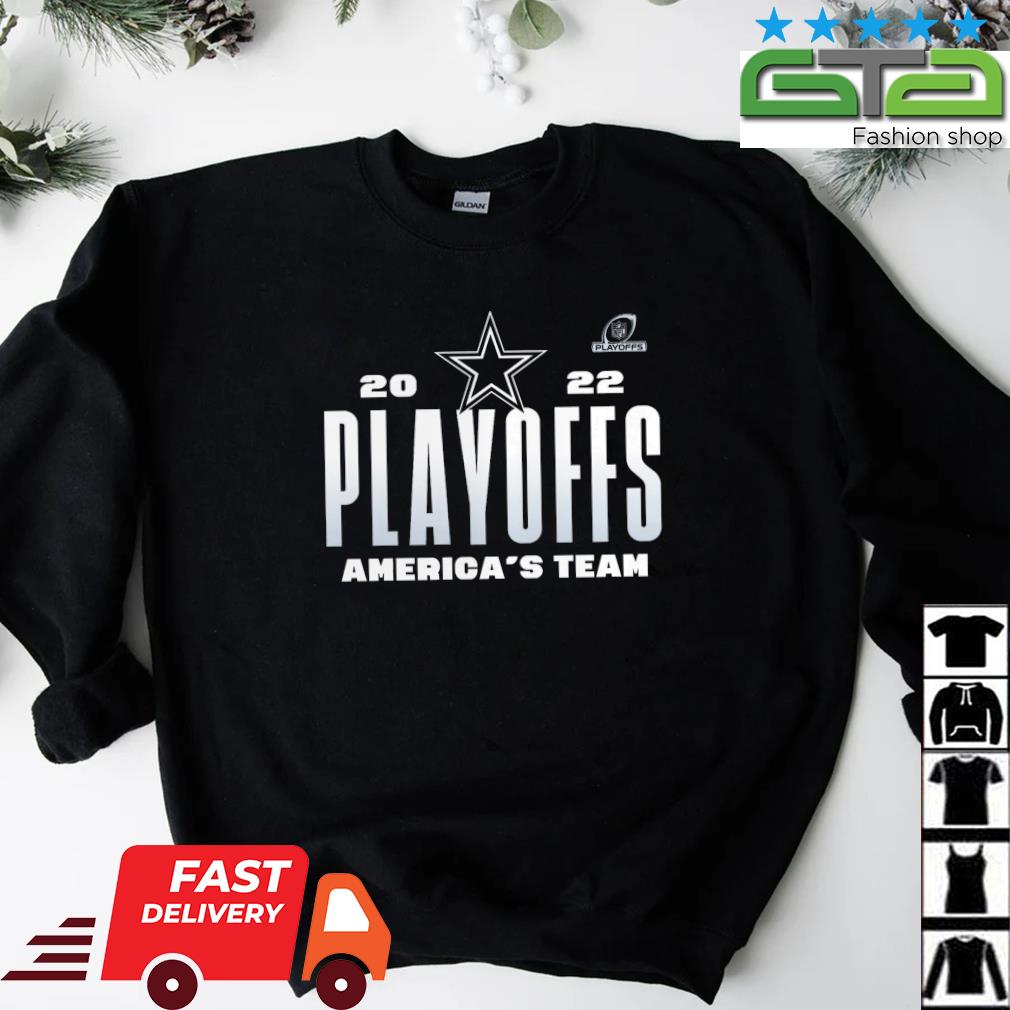 Dallas Cowboys 2022 NFL Playoffs Our Time America's Team Shirt - Limotees