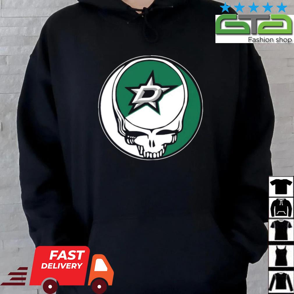 Dallas Stars Grateful Dead Steal Your Face Hockey NHL Shirt Hoodie