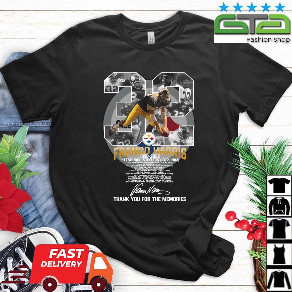 Hall of fame Pittsburgh Steelers thank you for the memories shirt, hoodie,  sweater and v-neck t-shirt