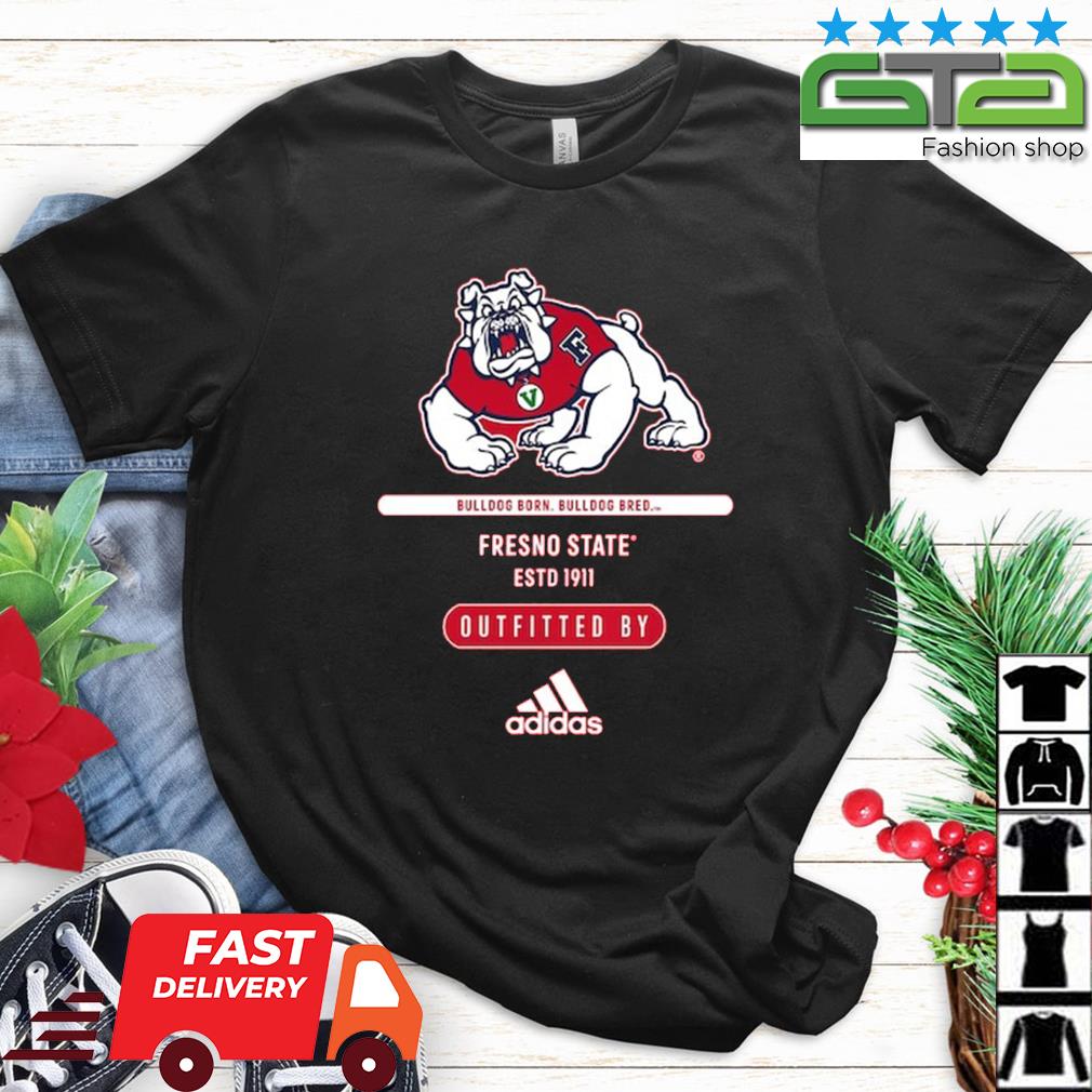 Fresno State Bulldogs Adidas Team Creator Outfitted By Estd 1911 Shirt