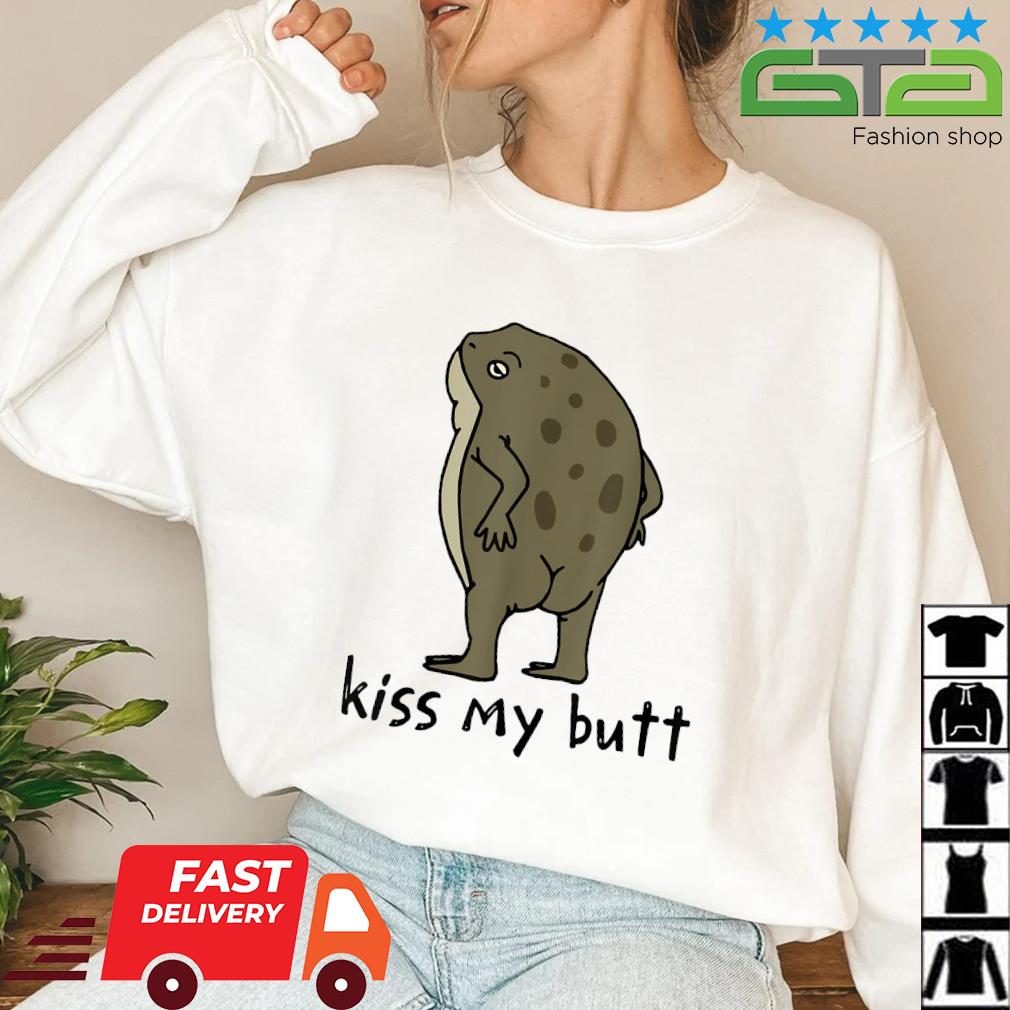 Frog Kiss My Butt Shirt