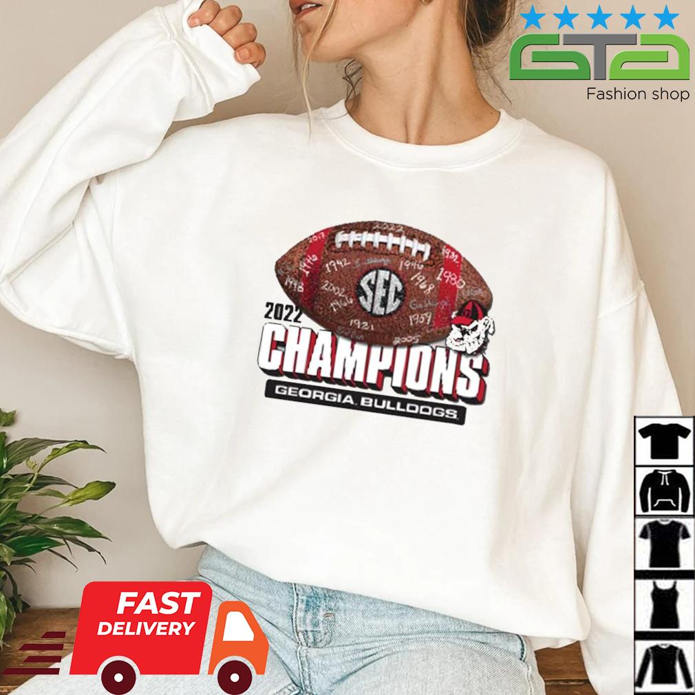 Georgia Bulldogs 2022 SEC Champions Football Shirt