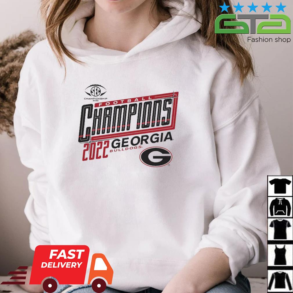 Georgia Bulldogs Football SEC Championship 2022 Champions Shirt hoodie