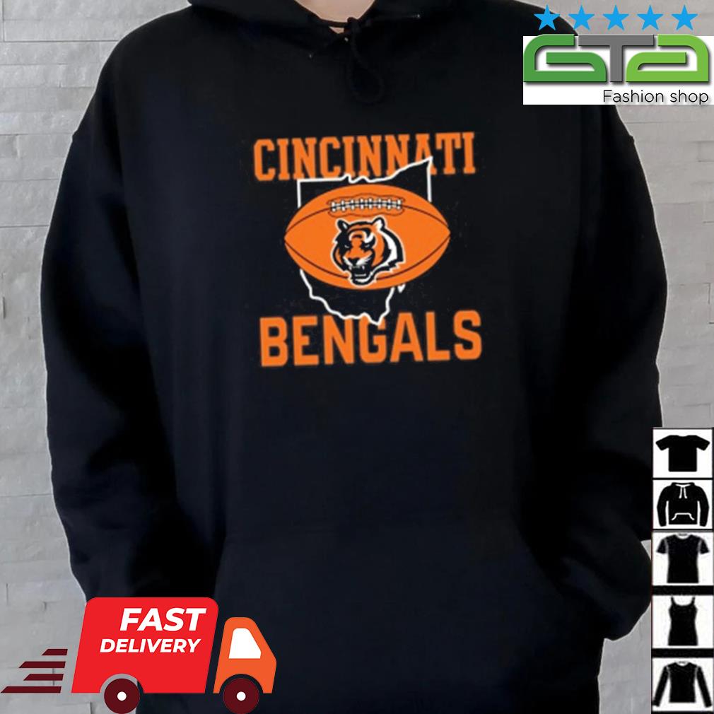 Homage Cincinnati Bengals Hyper Local Tri-Blend Shirt, hoodie, sweater,  long sleeve and tank top