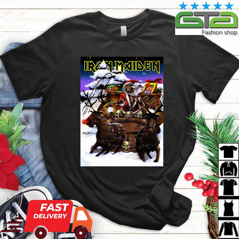 Iron Maiden And Sleigh Merry Christmas 2022 Sweater