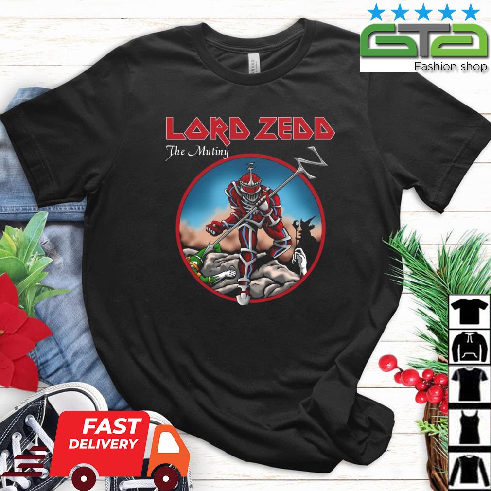 Iron Maiden The Mutiny Lord Zedd Power Rangers Shirt