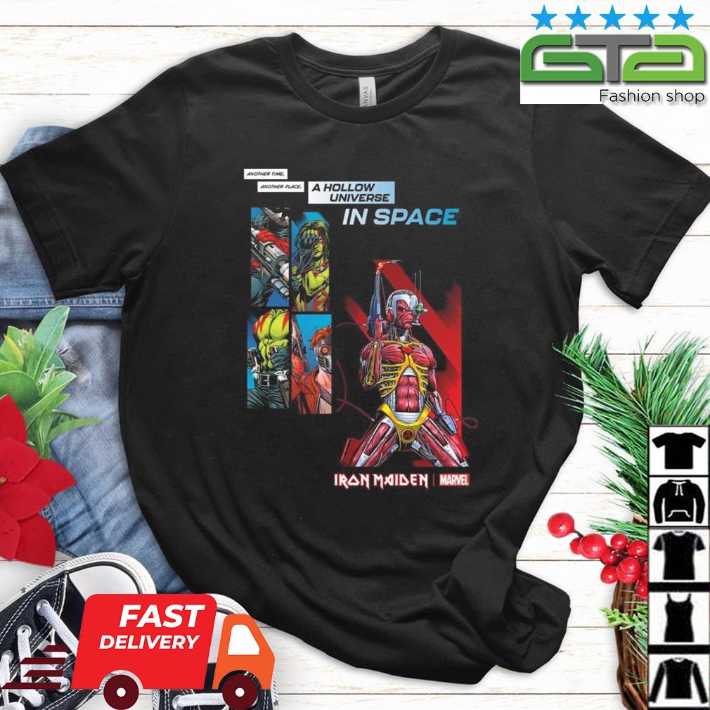 Iron Maiden X Marvel Somewhere In Time Guardians Of The Galaxy Shirt