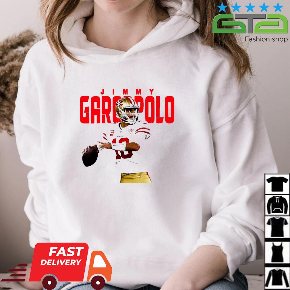 Jimmy Garoppolo Shirt Power Of Tornado San Francisco 49ers Gift -  Personalized Gifts: Family, Sports, Occasions, Trending