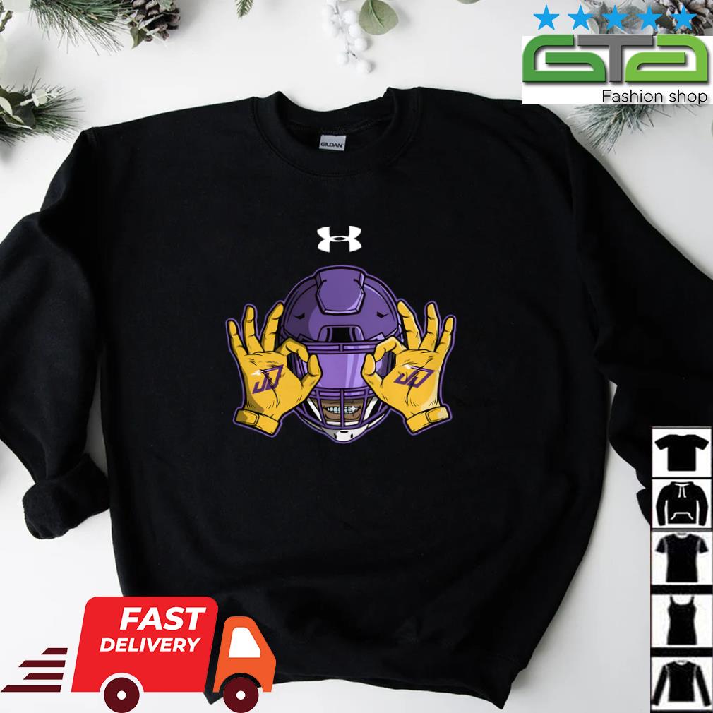 Official justin Jefferson Griddy Minnesota Under Armour 2022 T-shirt,  hoodie, sweater, long sleeve and tank top