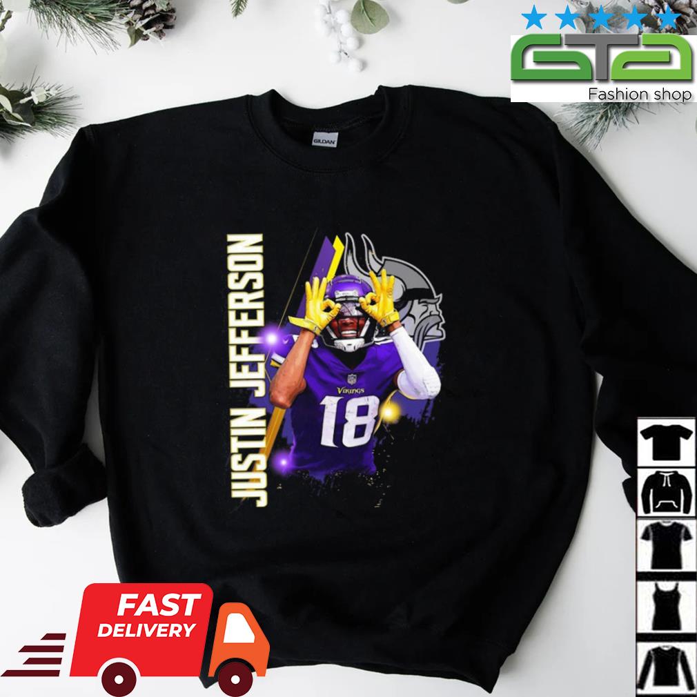 Minnesota Vikings Justin Jefferson Griddy Shirt - Bluecat