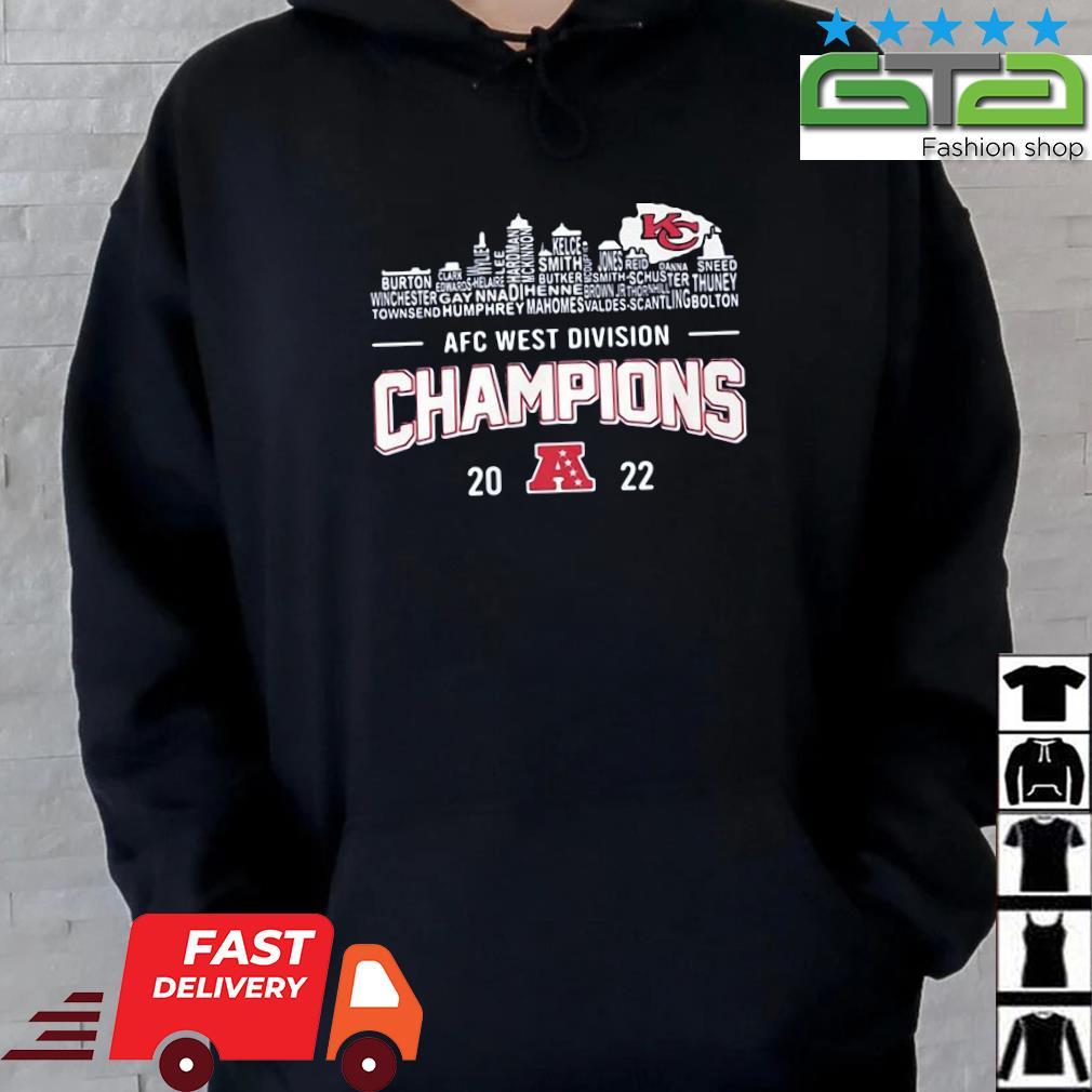 Kansas City Chiefs 2022 AFC West Division Champions 1962-2022 Shirt,  hoodie, sweater, long sleeve and tank top