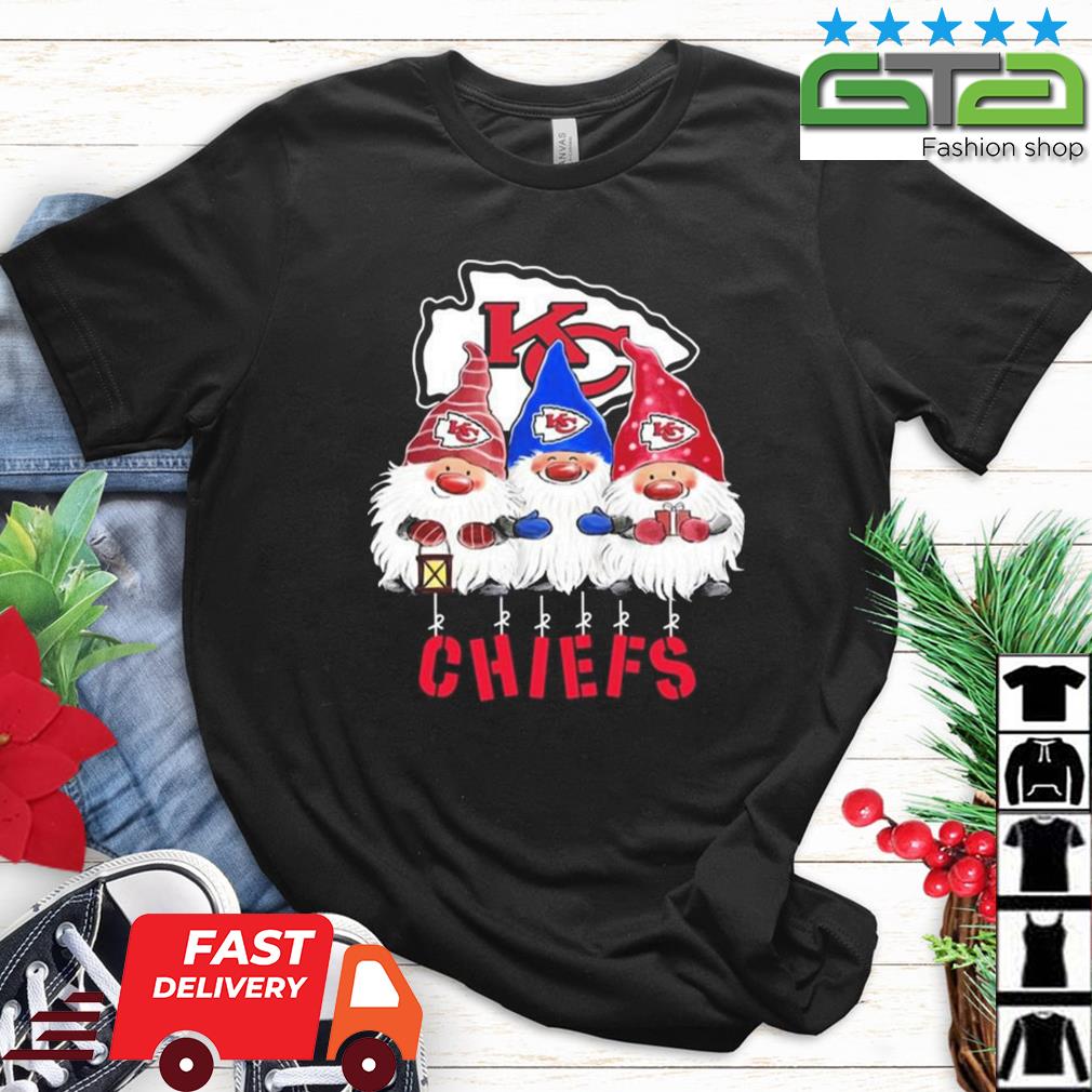 Kansas City Chiefs Team Gnomies Christmas 2022 Happy New Year 2023 Sweater