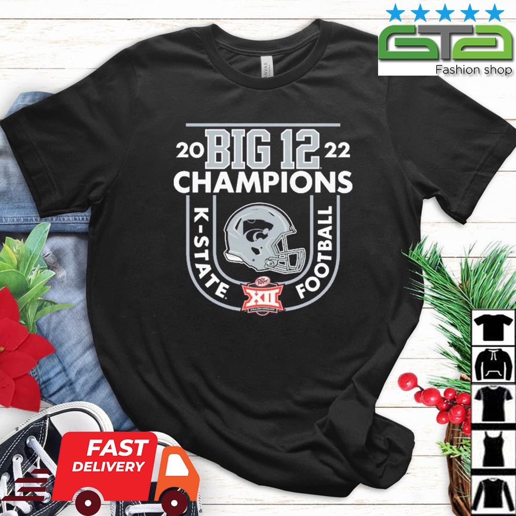 Kansas State Wildcats 2022 Big 12 Football Conference Champions Shirt