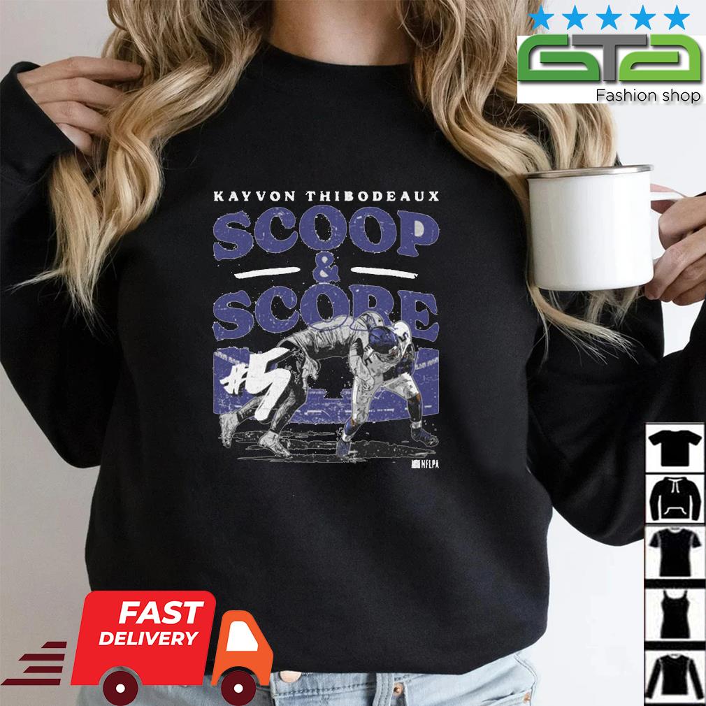 Kayvon Thibodeaux New York G Scoop _ Score Shirt