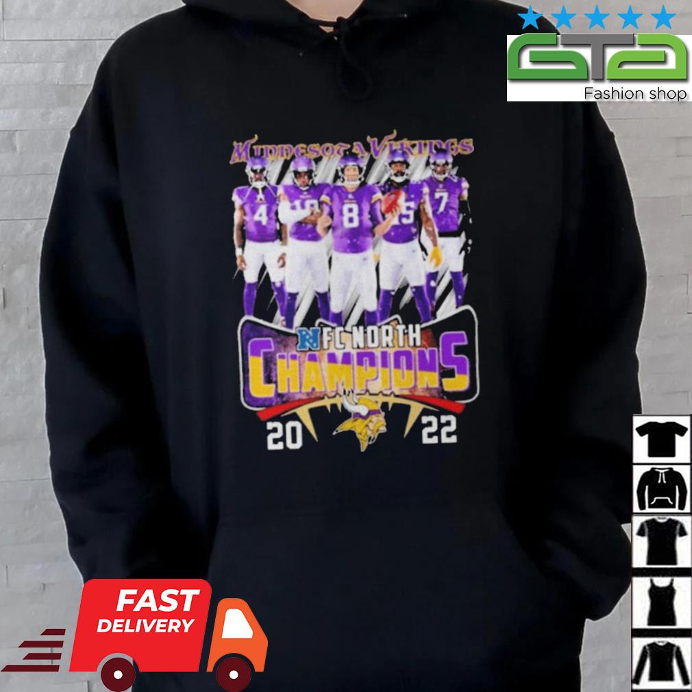 NFC North champions minnesota vikings 2022 shirt - Teefefe Premium ™ LLC