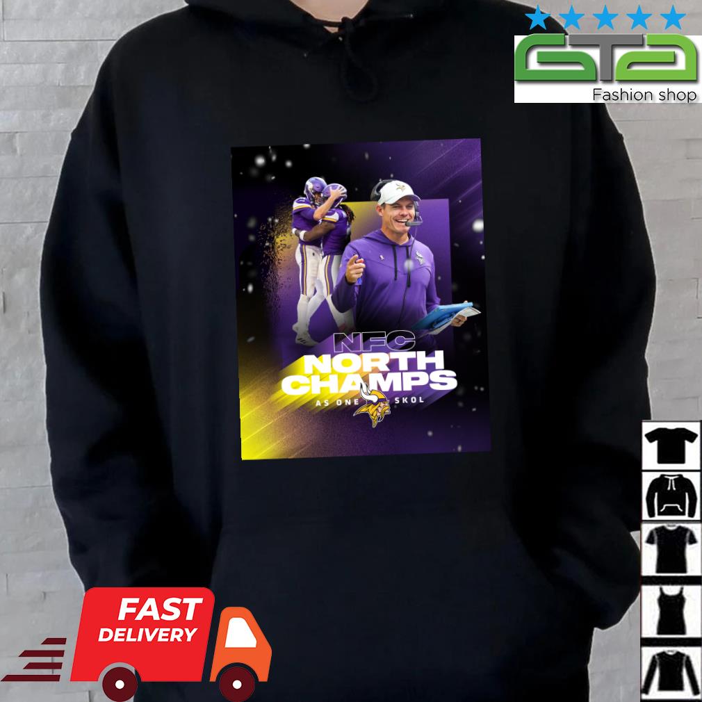 Minnesota Vikings NFC North Champions 2022 As One Skol Fleece