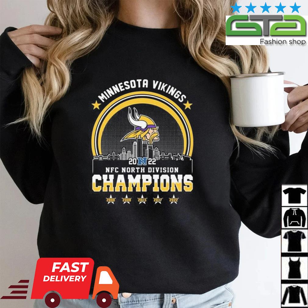 Minnesota Vikings Conquered The North NFC West Champions 2022 shirt,  hoodie, sweater, long sleeve and tank top